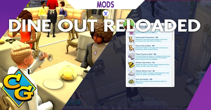 The Sims 4 Dine Out Reloaded – Mods